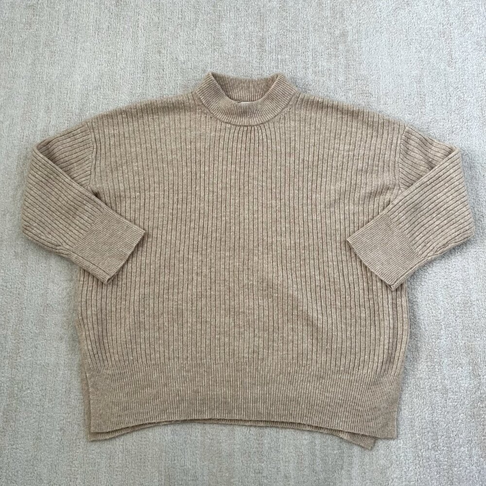 H&M Wool Blend Oversized Chunky Knit Sweater M